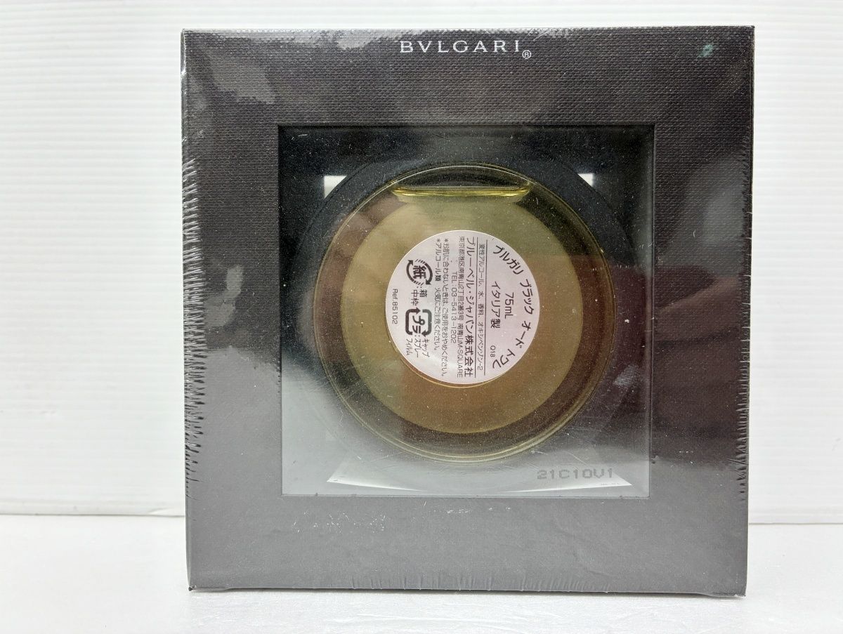 未開封 BVLGARI ブルガリ ブラック オードトワレ 75ml イタリア製