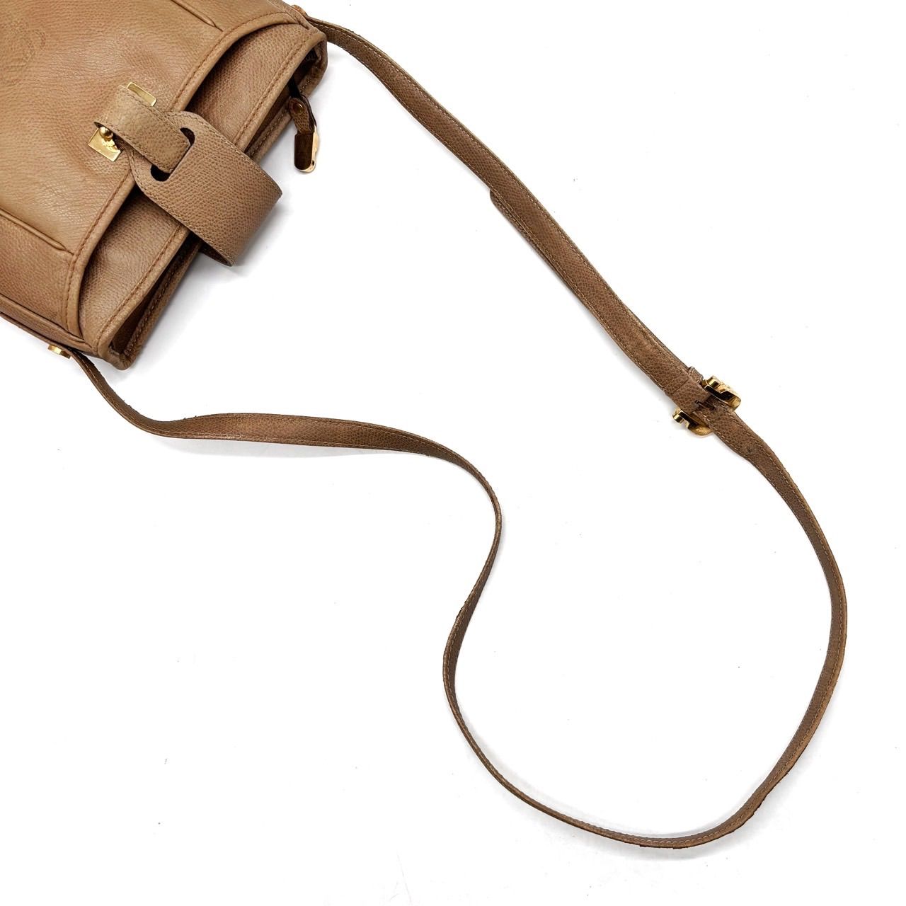 人気】LOEWE ロエベ アナグラム ショルダーバッグ ポシェット ゴールド