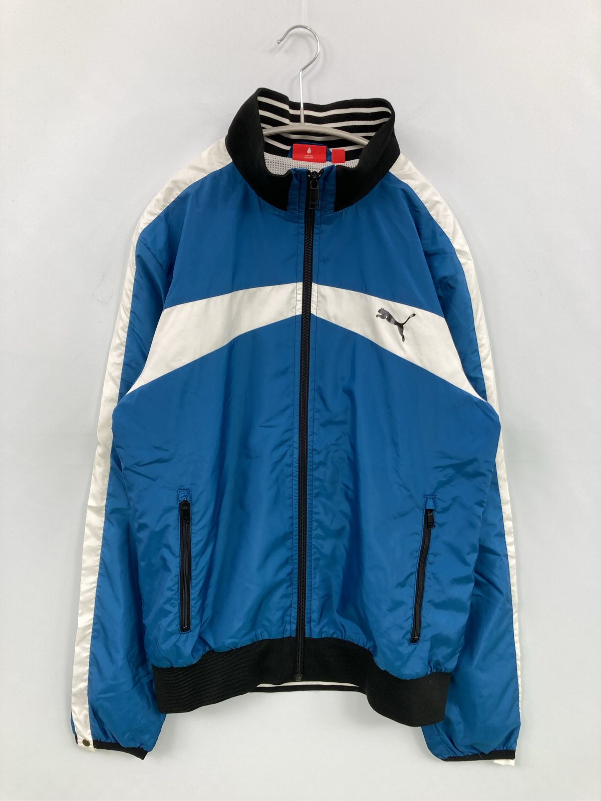 PUMA プーマ ナイロンジャケット US S ブルー