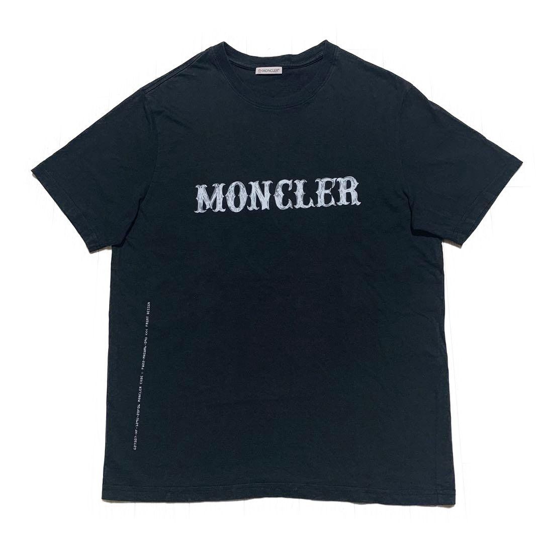 MONCLER フラグメント Tシャツ ブラック S 国内正規品 4S216 - メルカリ