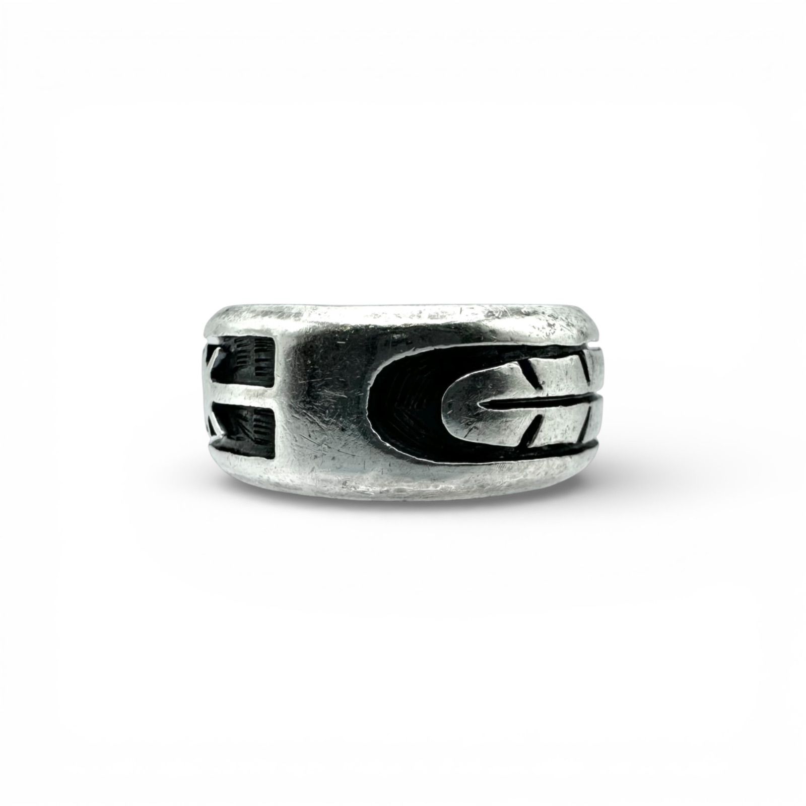 羽根の軌跡】インディアンジュエリー フェザー Sterling Silver 925