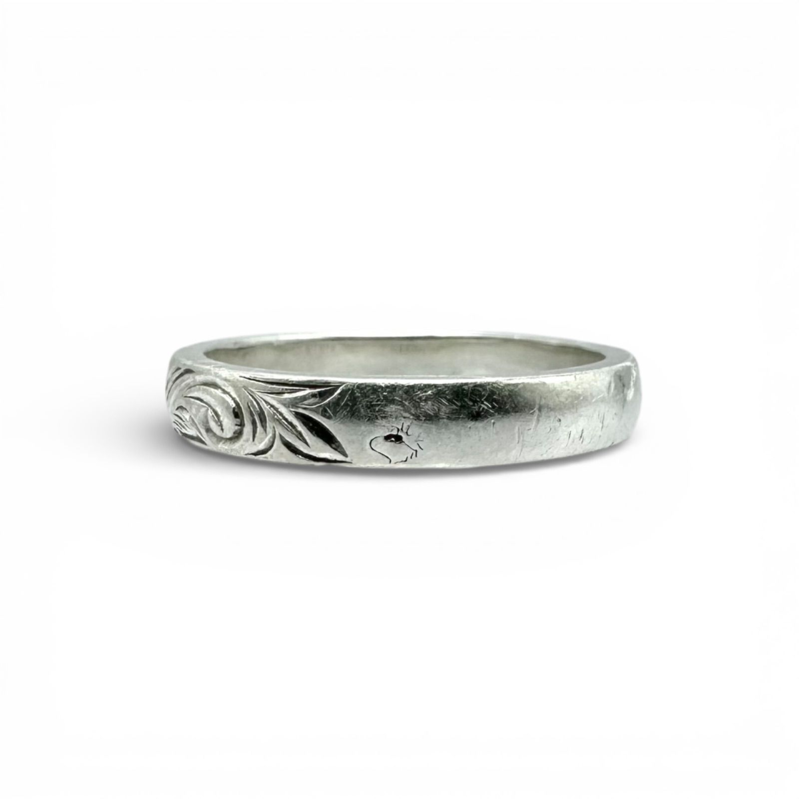 愛らしい横顔】SNOOPY スヌーピー PEANUT Silver 刻印 Design Ring