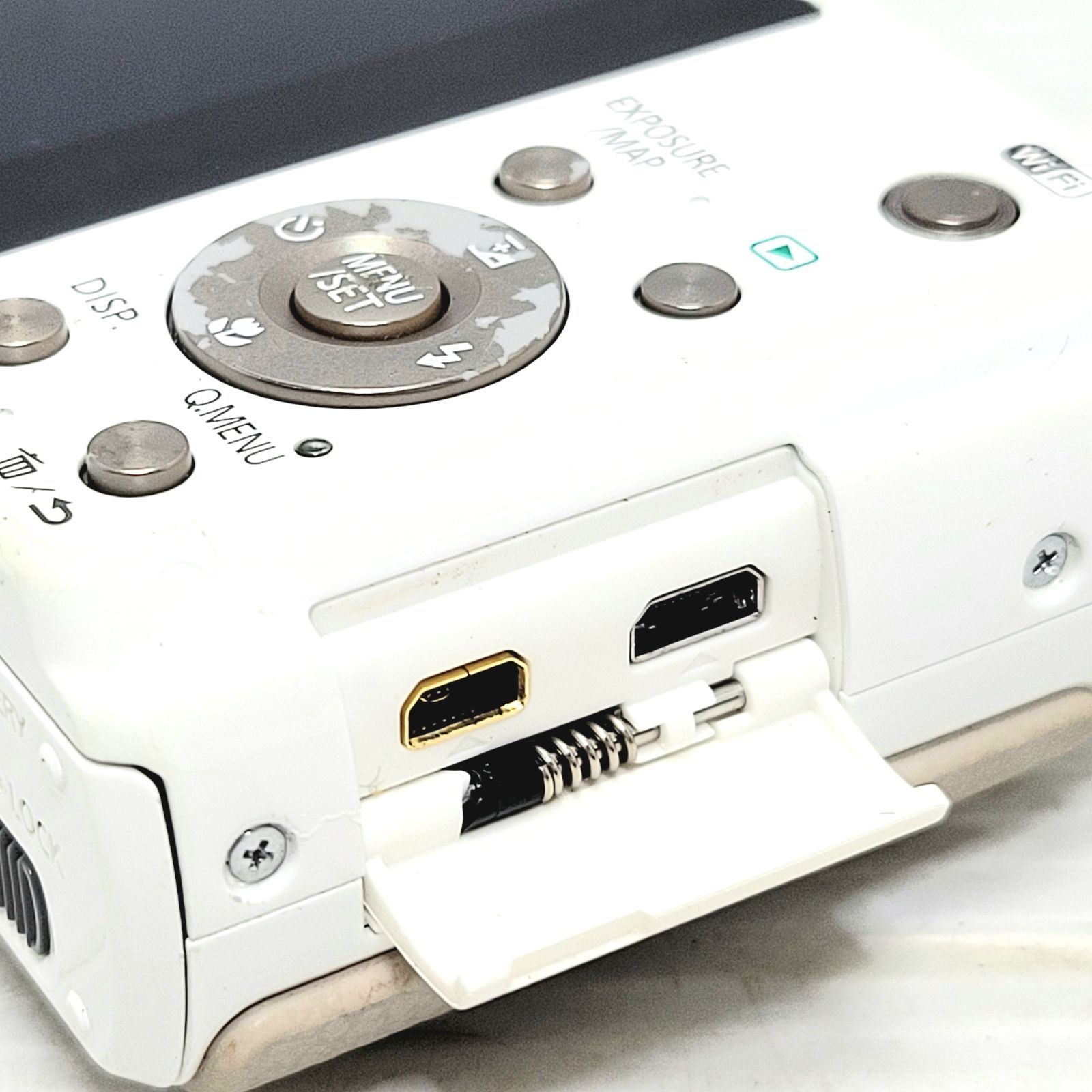 現状品】Panasonic LUMIX DMC-TZ40 ホワイト - メルカリ