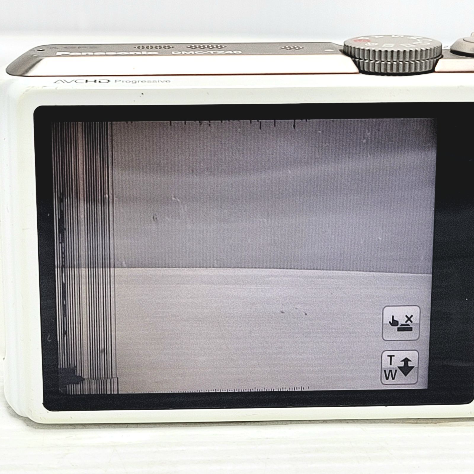現状品】Panasonic LUMIX DMC-TZ40 ホワイト - メルカリ