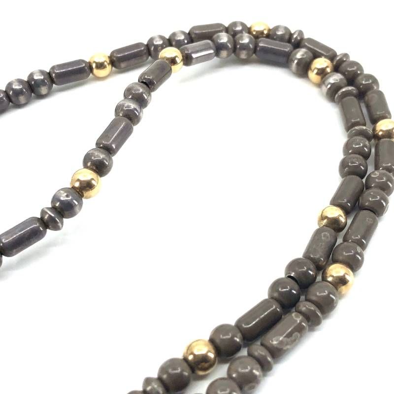 SAAD サード／フェザー メディスンホイール ネックレス／SV925・K18