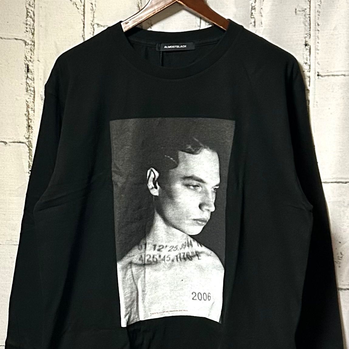 新品 未使用 ALMOSTBLACK オールモストブラック グラフィック ロング