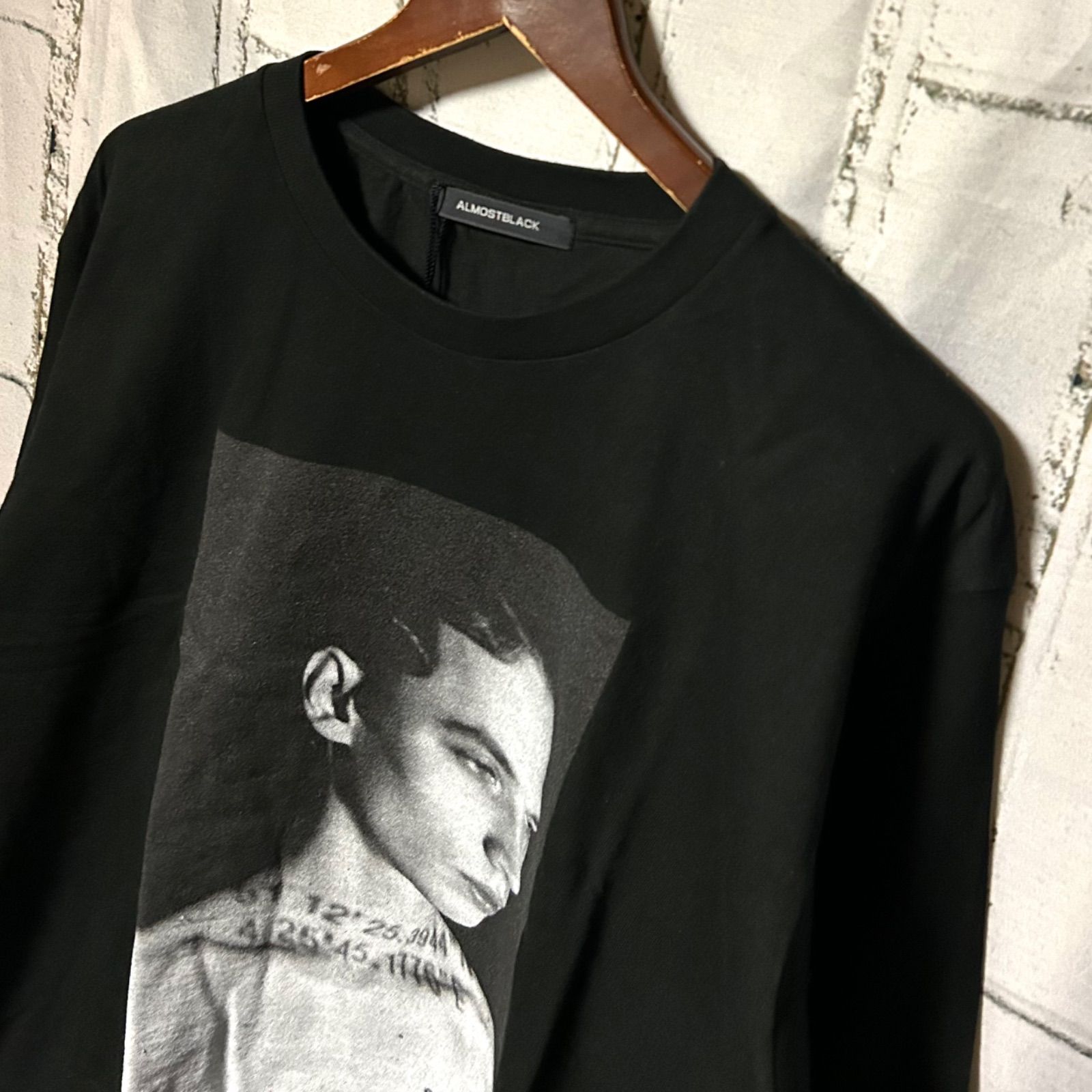 新品 未使用 ALMOSTBLACK オールモストブラック グラフィック ロング