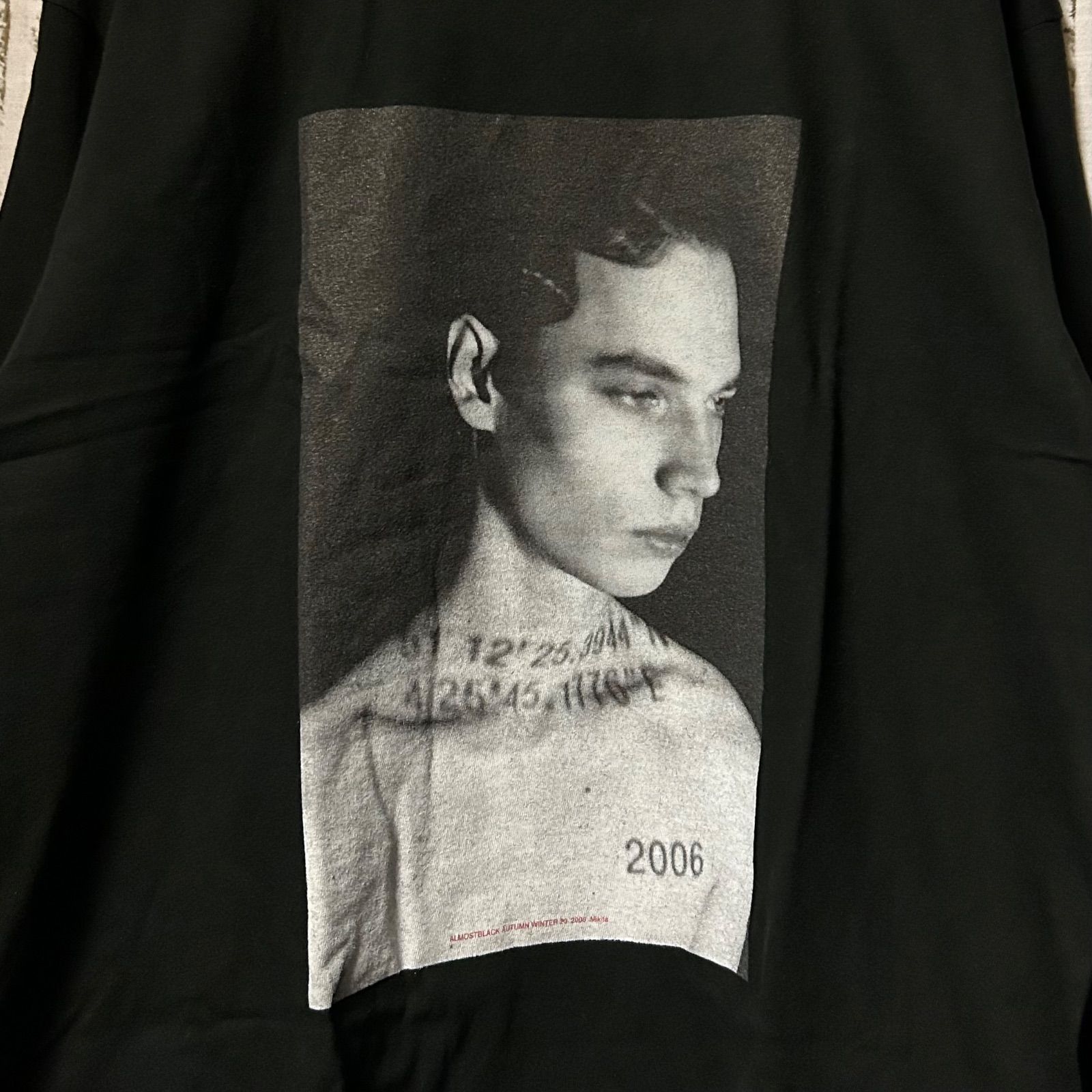 新品 未使用 ALMOSTBLACK オールモストブラック グラフィック ロング