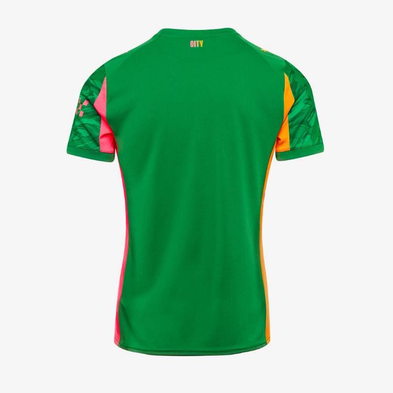 【送料無料・匿名配送】PUMA プーマ マンチェスター・シティ 25/26 GK レプリカシャツ レプリカユニフォーム Tシャツ 半袖 キーパー 緑（アーカイブグリーン）赤（ヒートファイア）新品 正規品 並行輸入 日本未発売