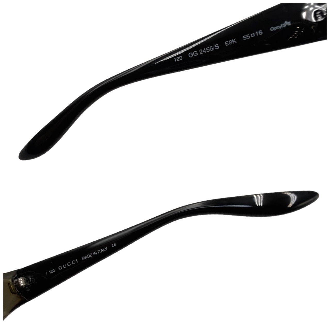 美品✤希少【GUCCI／グッチ】サングラス／遮光眼鏡 GG 2456/S E8K 55