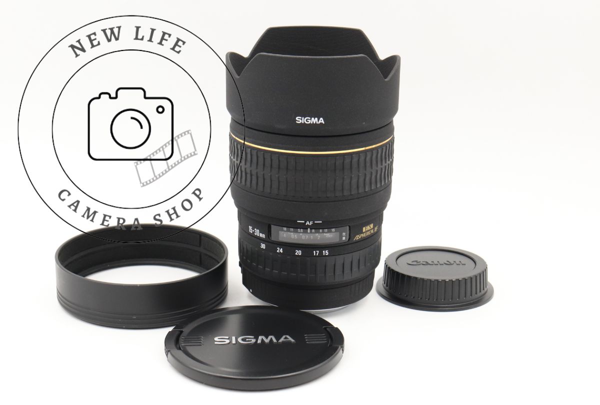 美品☆SIGMA シグマ AF 15-30mm F3.5-4.5 EX DG Canonキヤノン 超広角 
