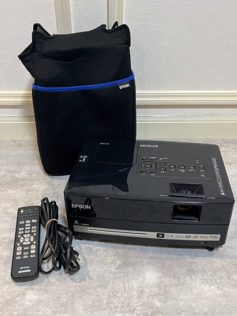 EPSON LCD PROJECTOR EH-DM3 プロジェクター ホームシアター リモコン