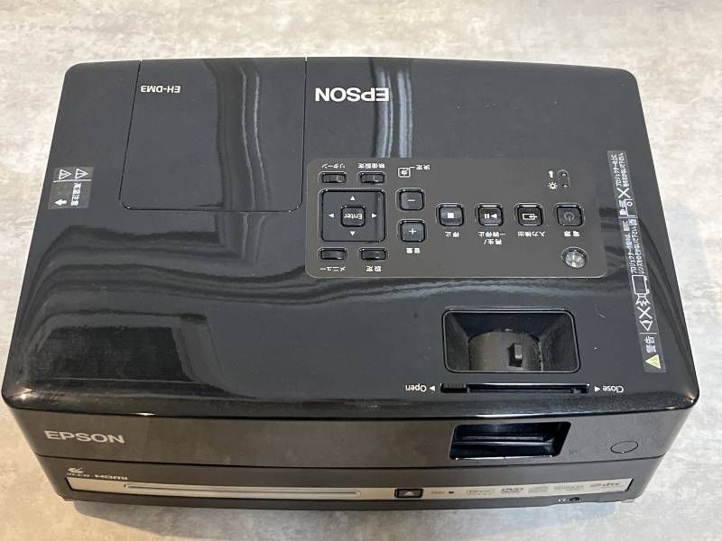 EPSON LCD PROJECTOR EH-DM3 プロジェクター ホームシアター リモコン