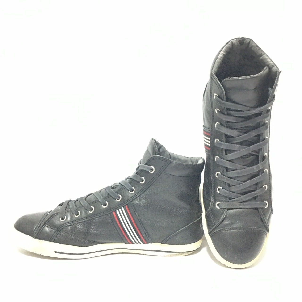 日本製◎【BURBERRY】バーバリー BLACK LABEL ハイカット スニーカー