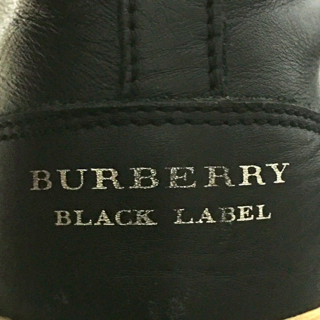 日本製◎【BURBERRY】バーバリー BLACK LABEL ハイカット スニーカー 