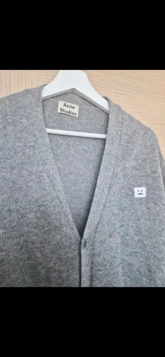 Acne Studios アクネストゥディオズ グレー カーディガン L - メルカリ