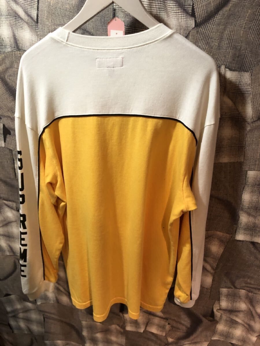 福岡出品 25SS Supreme Paneled Piping L /S Top シュプリーム
