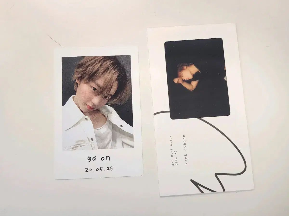 パク・ジフン(PARK JIHOON) サイン入り 앨범 o clock - パク・ジフン 