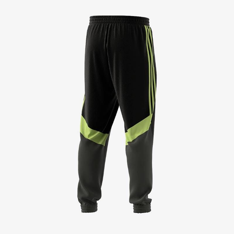 【送料無料・匿名配送】adidas アディダス マンチェスターユナイテッド 23/24 ウーブン トラックパンツ ロングパンツ ナイロンパンツ 黒（ブラック）緑（グリーンナイト）新品 正規品 並行輸