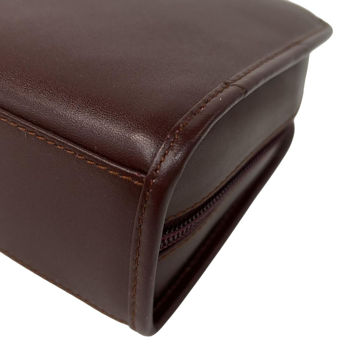 Cartier(カルティエ) クラッチバッグ美品 マストライン ボルドー