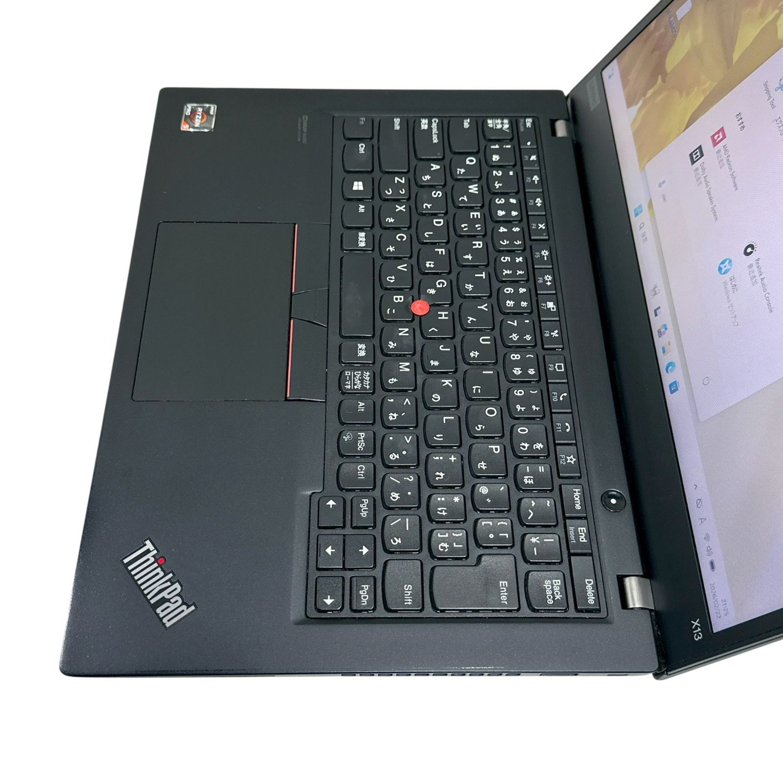 Ryzen5 PRO/16GB】ThinkPad X13 SSD256GB 13.3型 軽量ビジネスノート