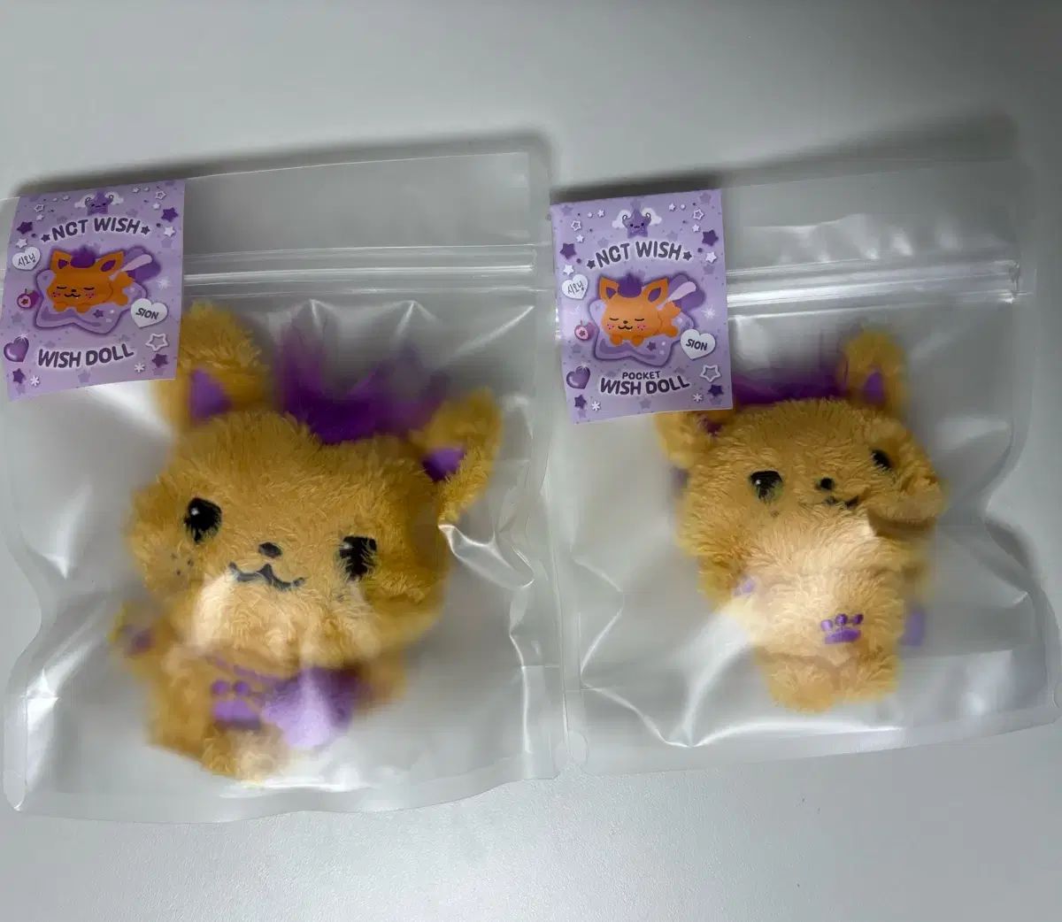 NCT WISH シオン ウィッシュドール ポケットぬいぐるみ シオニング