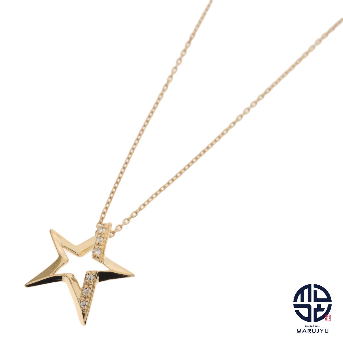 STAR JEWELRY スタージュエリー K18YG 18金イエローゴールド ダイヤ 