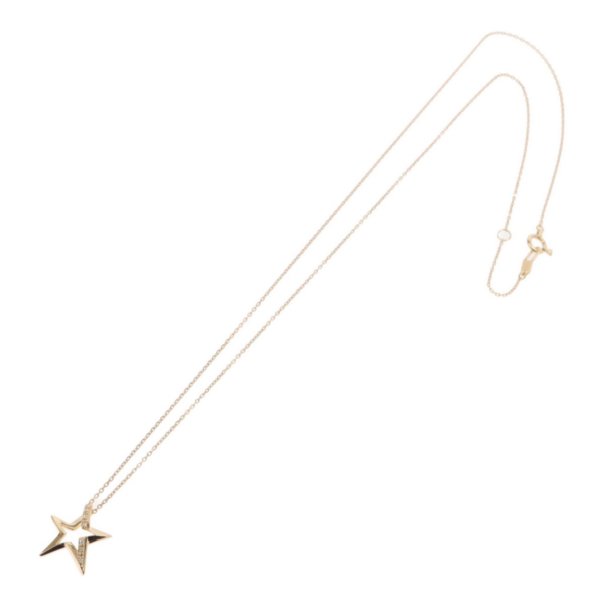 STAR JEWELRY スタージュエリー K18YG 18金イエローゴールド ダイヤ 