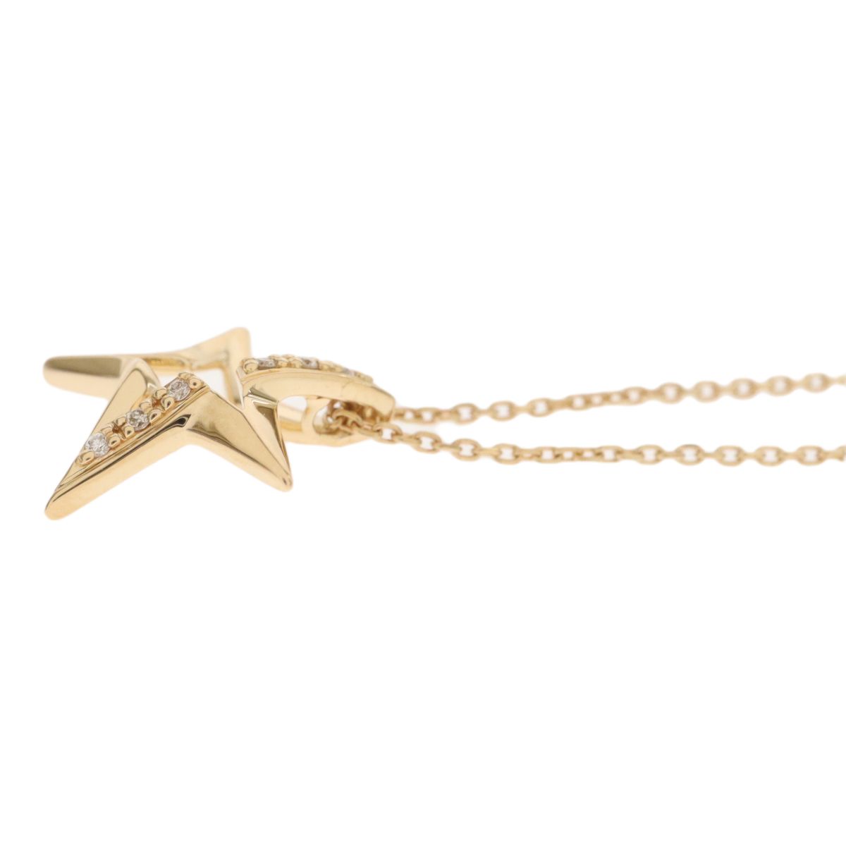 STAR JEWELRY スタージュエリー K18YG 18金イエローゴールド ダイヤ 