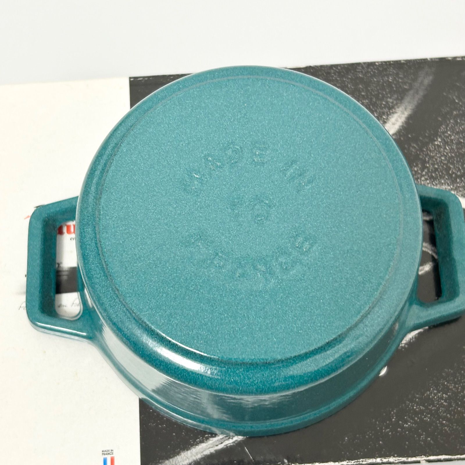 限定希少廃盤色 STAUB ストウブ ミント ピコココット ラウンド 10cm