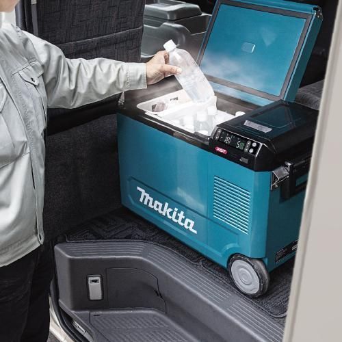 Makita 冷温庫 CW004GZ 新品未使用未開封品 メルカリ最安品!! 新品・未開封・送料無料】マキタ 充電式保冷温庫 CW004GZ（青）29L