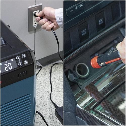新品・未開封・送料無料】マキタ 充電式保冷温庫 CW004GZ（青）29L