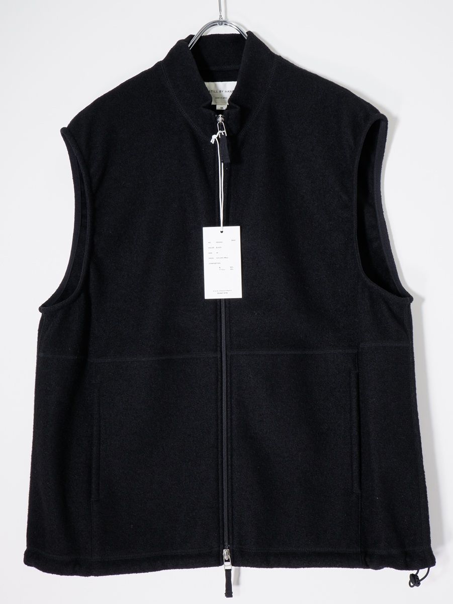 STILL BY HANDスティルバイハンド 2024AW VE02243 Urban fleece Vest