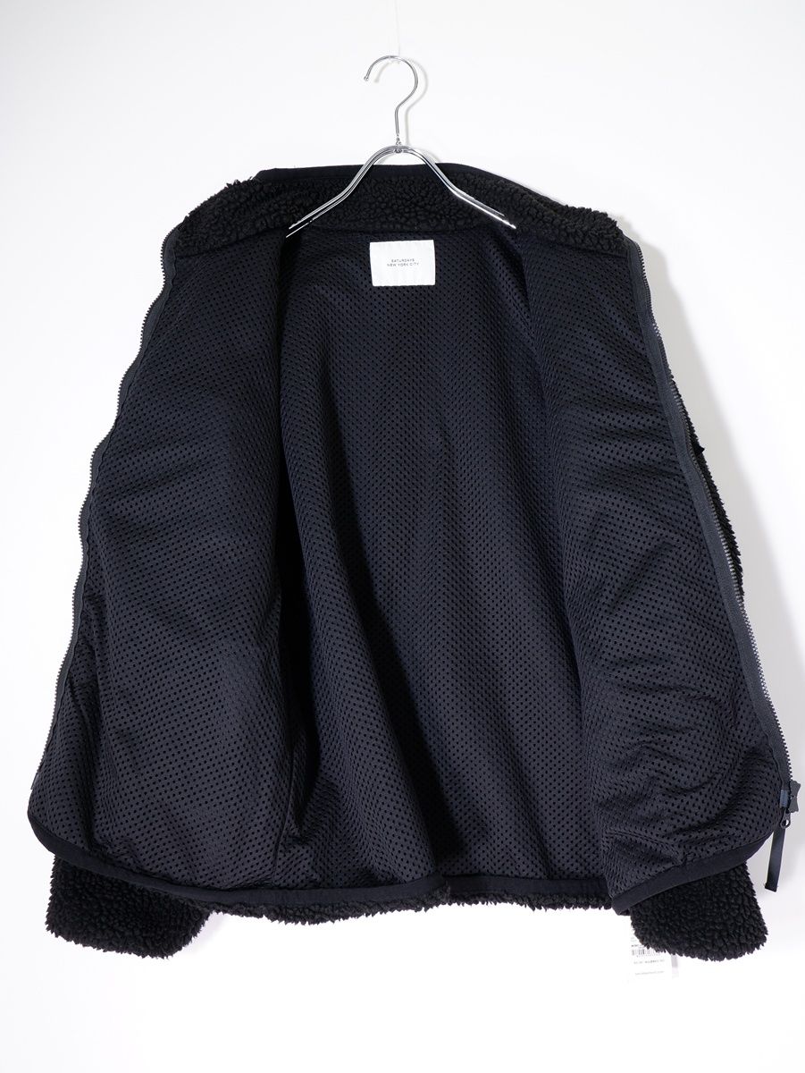 Saturdays NYCサタデーズ ニューヨーク 2024AW BOA FLEECE ZIP BLOUSON