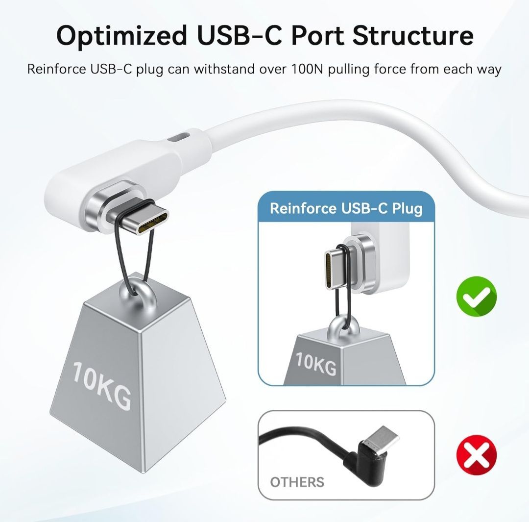 ☆AMVR Linkケーブル 5m 急速充電Compatible with Quest3S/Quest3