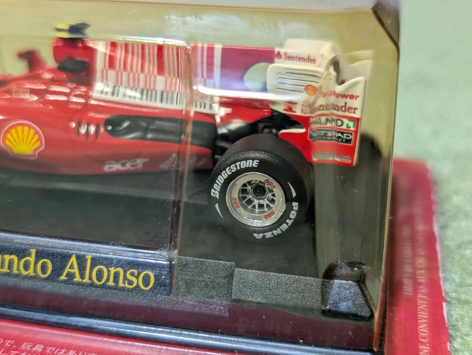 ☆割引対象☆未開封1/43アシェット フェラーリF10 2010年 フェルナンド