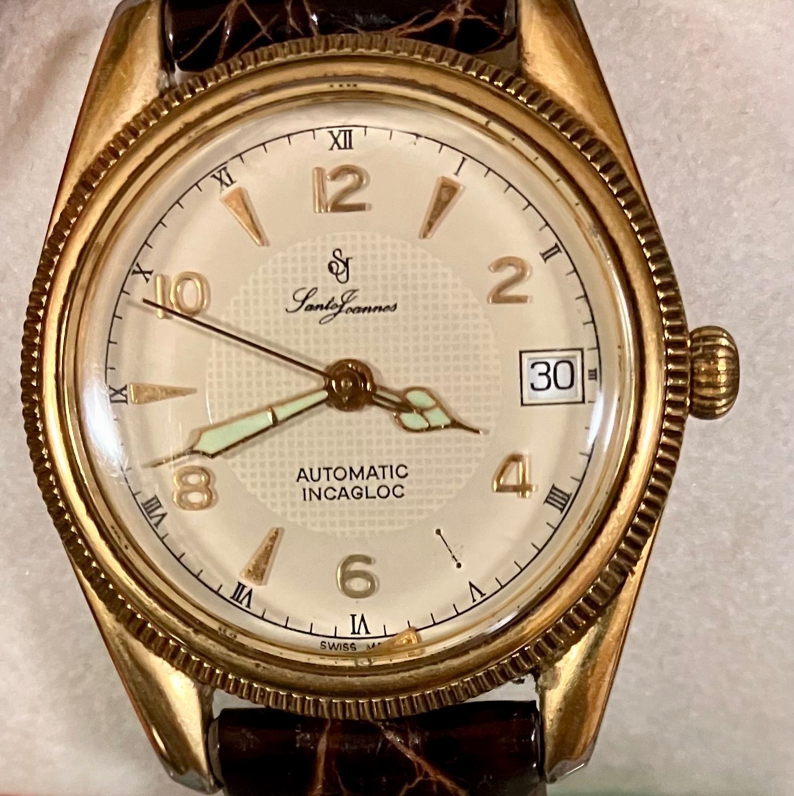 ☆稼働品☆SANTO JOANNES セントジョイナス☆3280☆自動巻/AT☆18KGP 