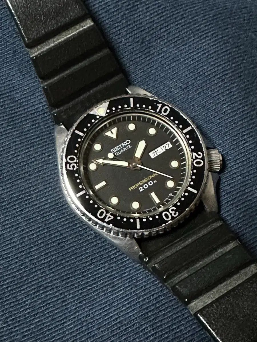 SEIKO セイコー ダイバー ヴィンテージ 6458-6000 ブラック - メルカリ