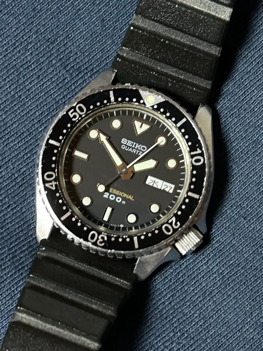 SEIKO セイコー ダイバー ヴィンテージ 6458-6000 ブラック - メルカリ