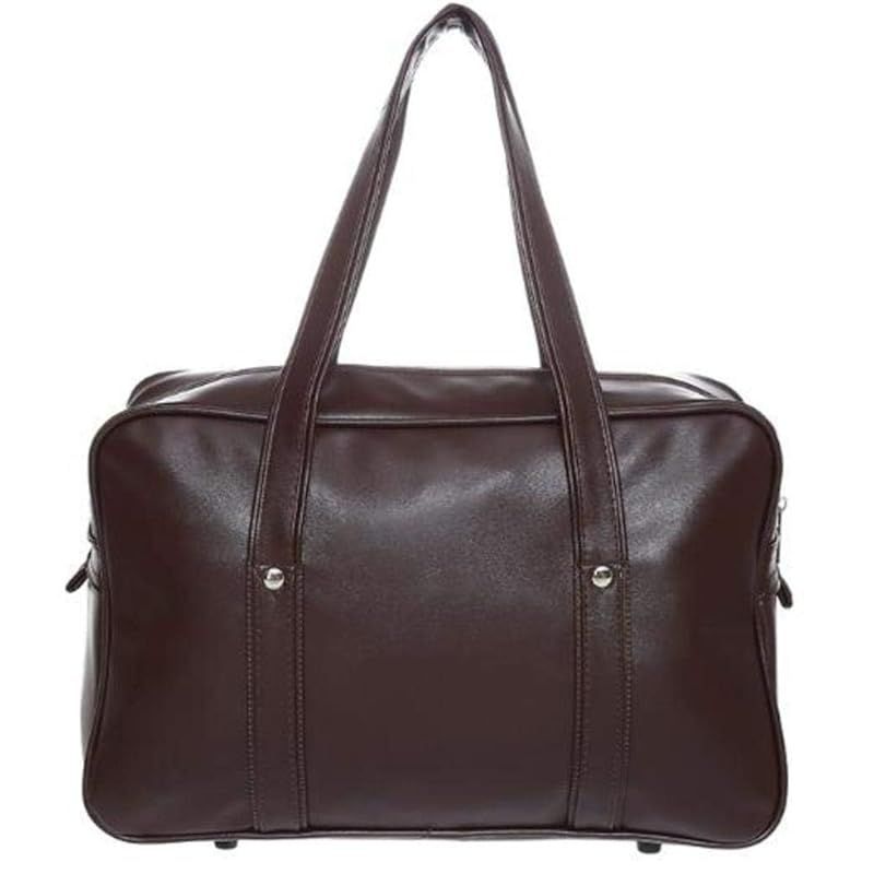 Zeroire] スクールバッグ 高校生 スクバ 茶色 スクバ イーストボーイ