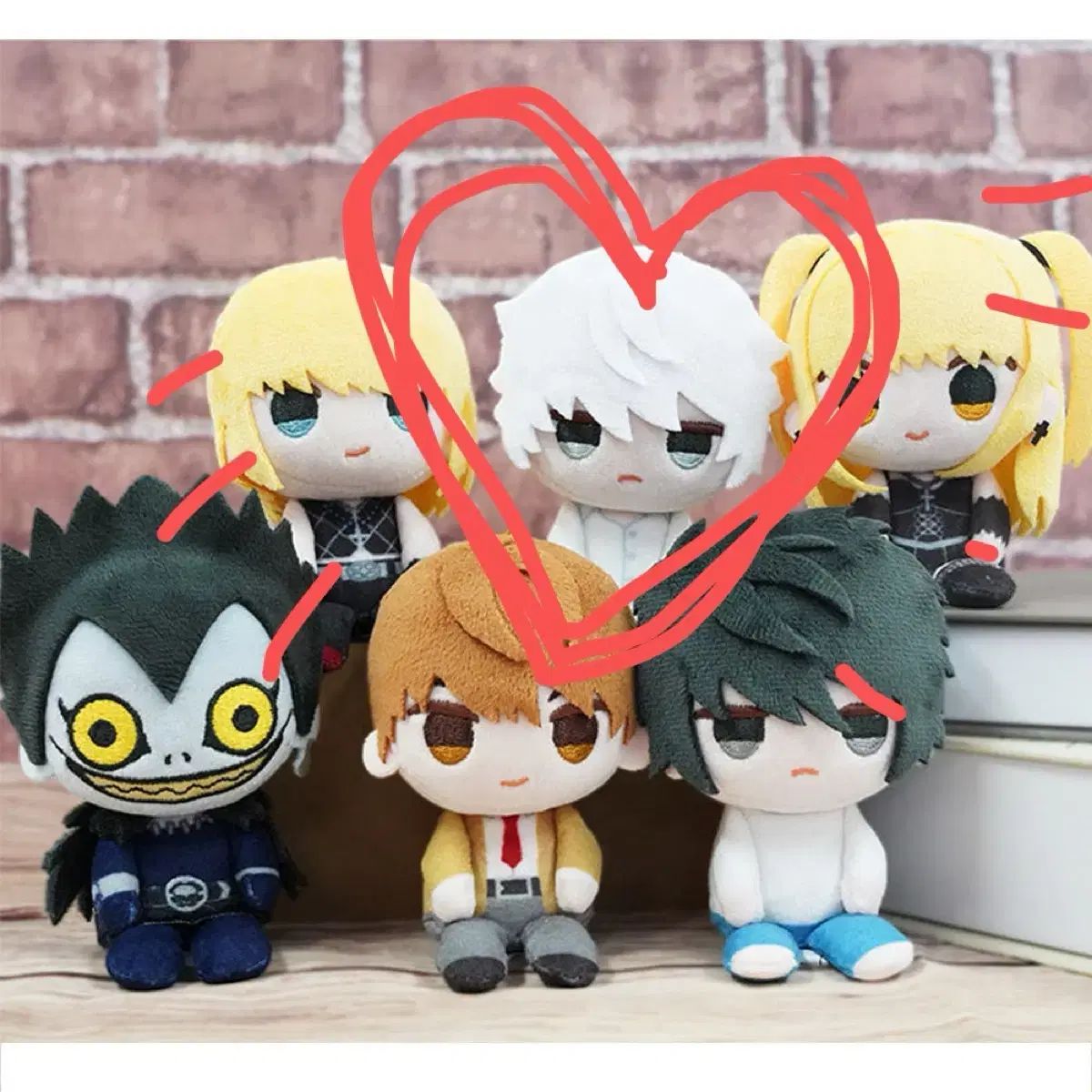 DEATH NOTE(デスノート) おすわり クラブ ぬいぐるみ ニヤ ぬいぐるみ