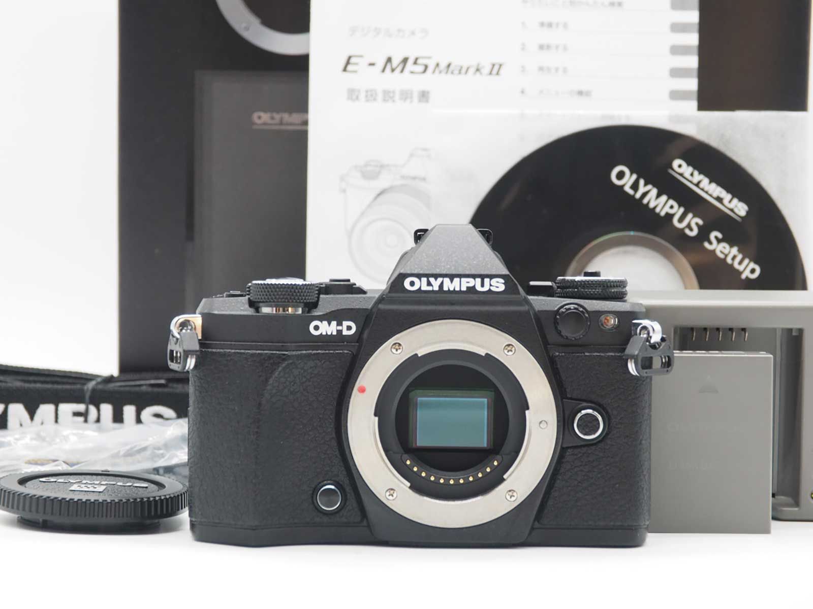 オリンパス Olympus OM-D E-M5 II 16.1MP Camera Black 10554 Shots 元