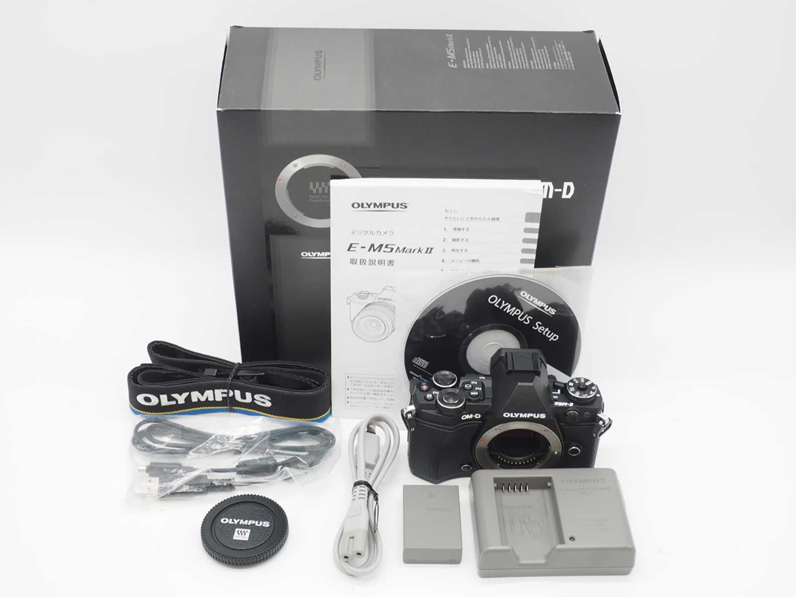 オリンパス Olympus OM-D E-M5 II 16.1MP Camera Black 10554 Shots 元