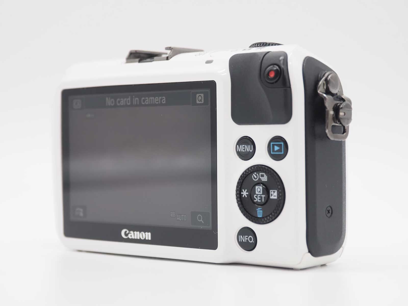 キャノン Canon EOS M Mirrorless Digital SLR Camera White 18-55mm