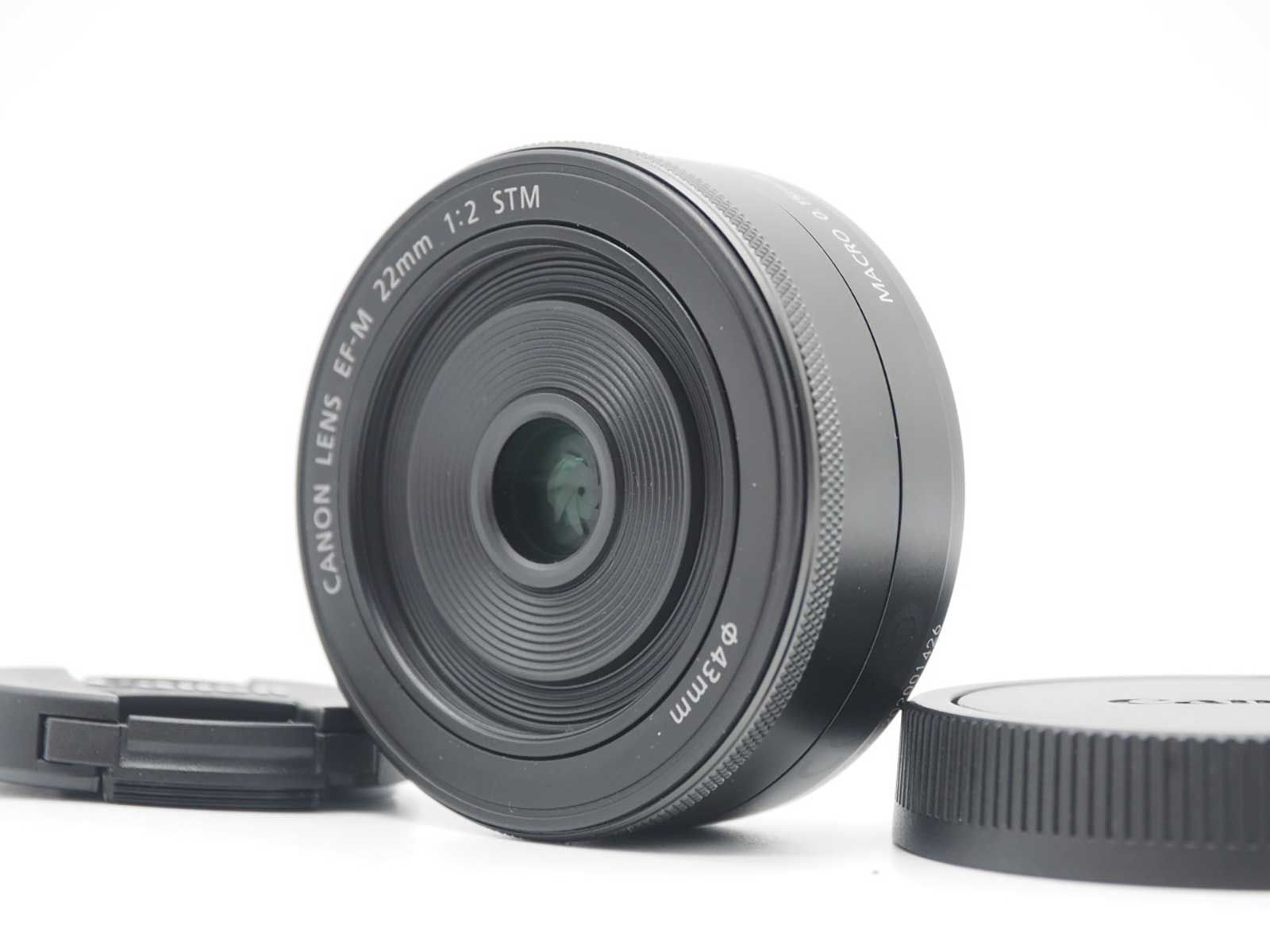 キャノン Canon EF-M 22mm f/2 STM Lens for EOS M EF-M Mount Black