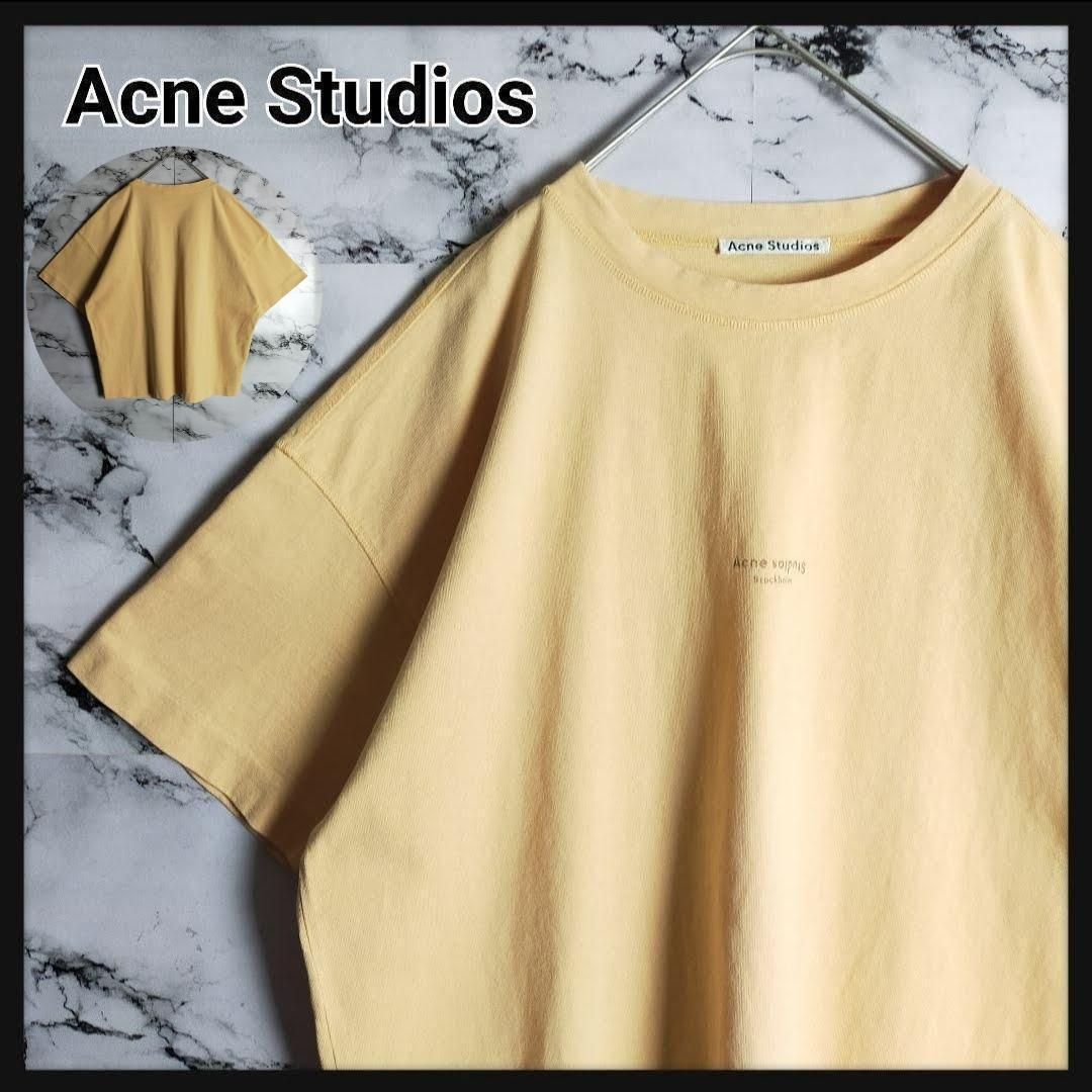 【人気定番】アクネストゥディオズ☆センタープリントロゴ Tシャツ 即完売モデル