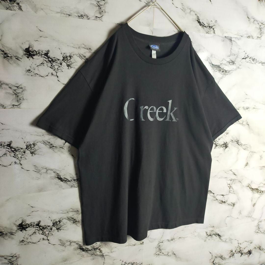 【即完売モデル】Creek クリーク☆ビックロゴTシャツ 入手困難 2XLサイズ