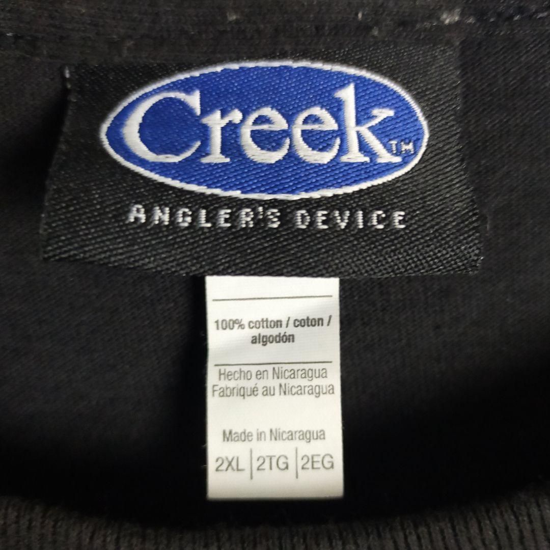 【即完売モデル】Creek クリーク☆ビックロゴTシャツ 入手困難 2XLサイズ
