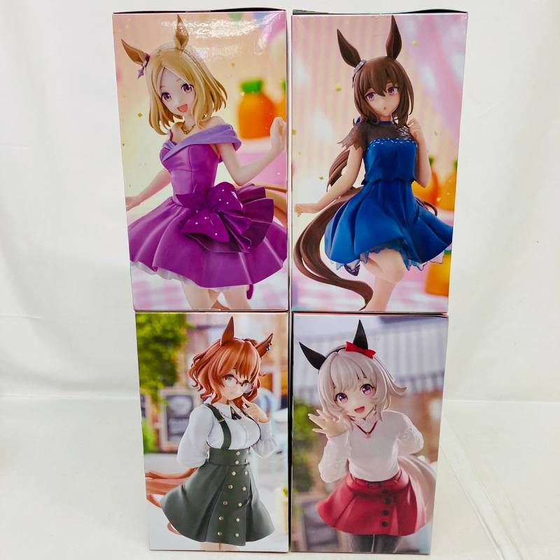 まとめ ウマ娘 プリティーダービー フィギュア 4体 セット Trio-Try-iT