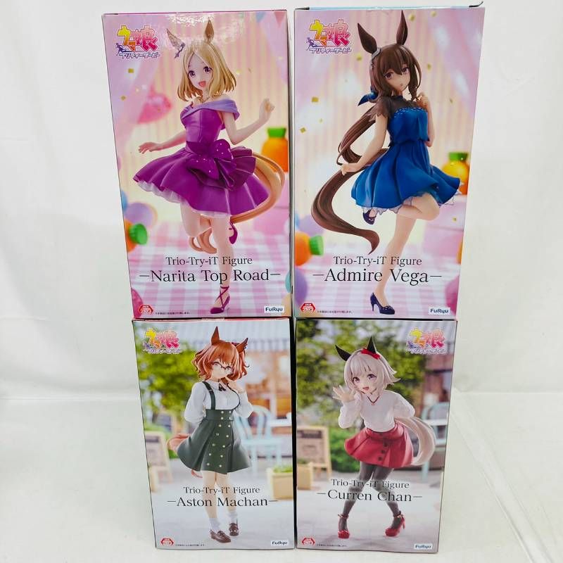 まとめ ウマ娘 プリティーダービー フィギュア 4体 セット Trio-Try-iT